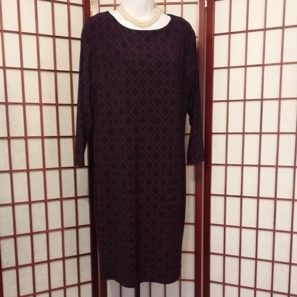 3/$20 CLOSET CLOSING RALPH LAUREN  CHECKED DRESS